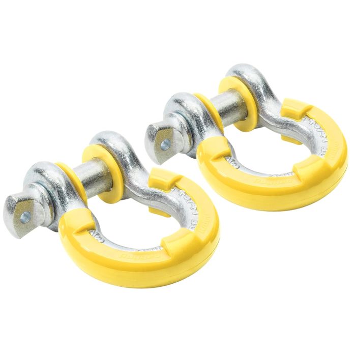 RUR D-RING ISOLATORS 3/4IN YELLOW PAIR