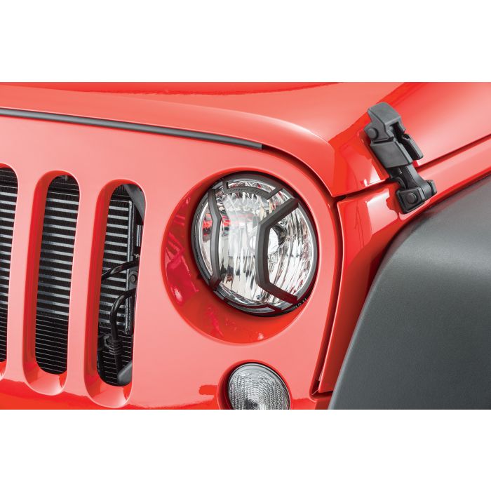 Rugged Ridge  Elite Euro Headlight Guards for 07-18 Jeep Wrangler JK