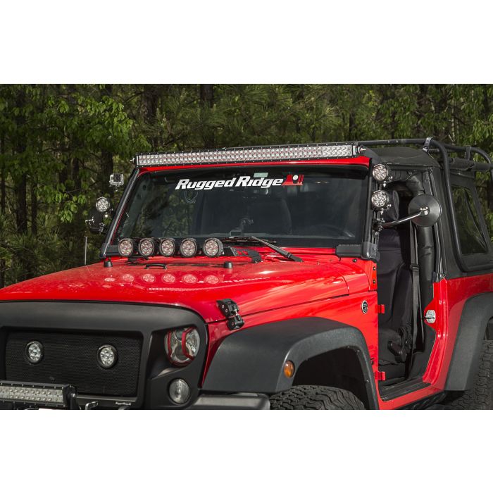 Rugged Ridge 11232.53 Fast Track 50" Light Bar Kit for 07-18 Jeep Wrangler JK