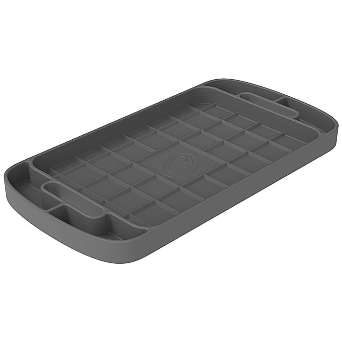 S&B TOOL TRAY SILICONE LARGE CHARCOAL