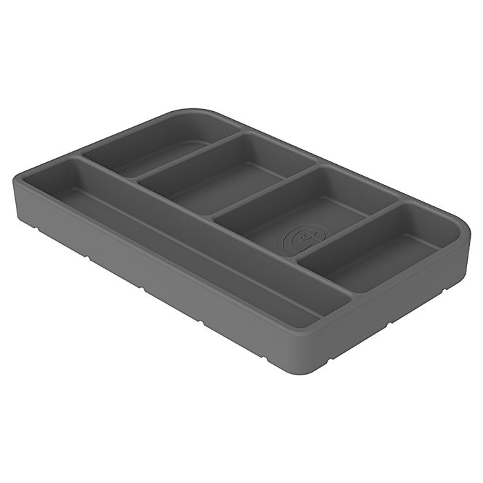 S&B TOOL TRAY SILICONE SMALL CHARCOAL