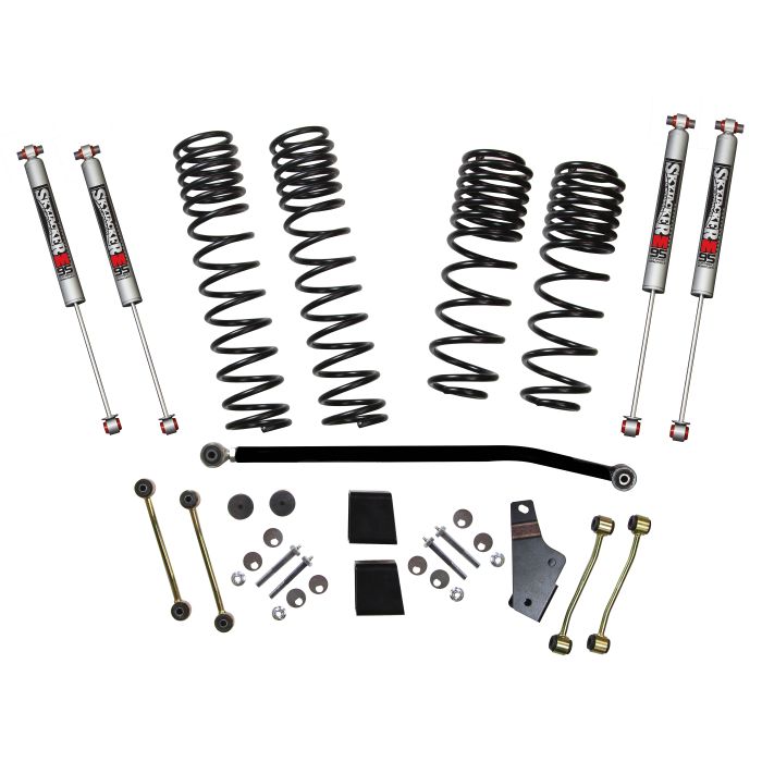 Skyjacker  3.5-4in Dual Rate Coil Suspension System with M95 Monotube Shocks for 18-23 Jeep Wrangler JL Unlimited