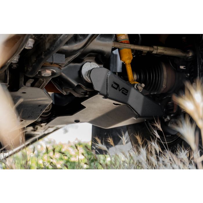 DV8 Toyota Tacoma Gen3 A-Arm Skid Plate Install Close 2