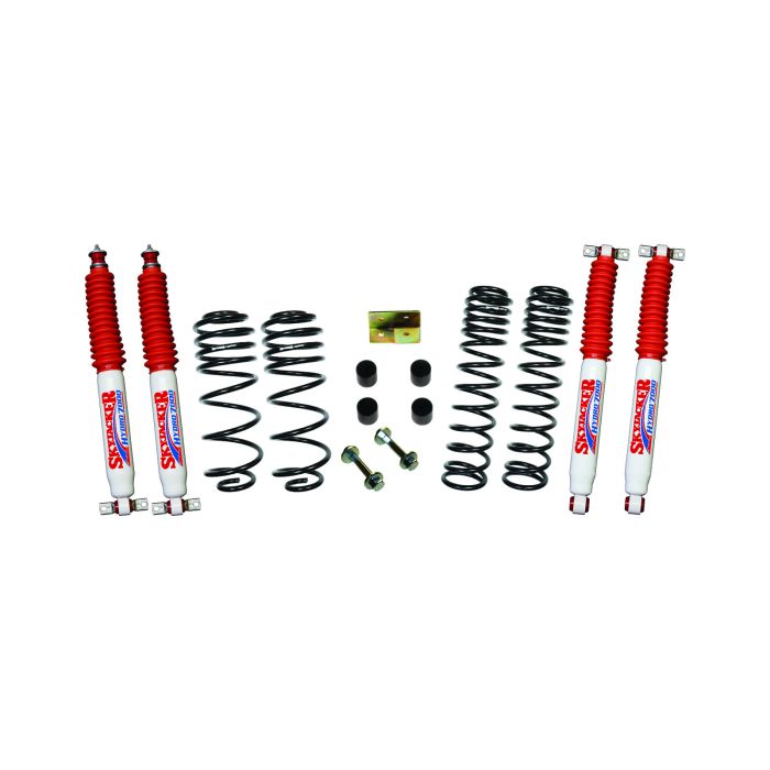 Skyjacker  2.5in Dual Rate Long Travel Lift Kit for 97-06 Jeep Wrangler TJ