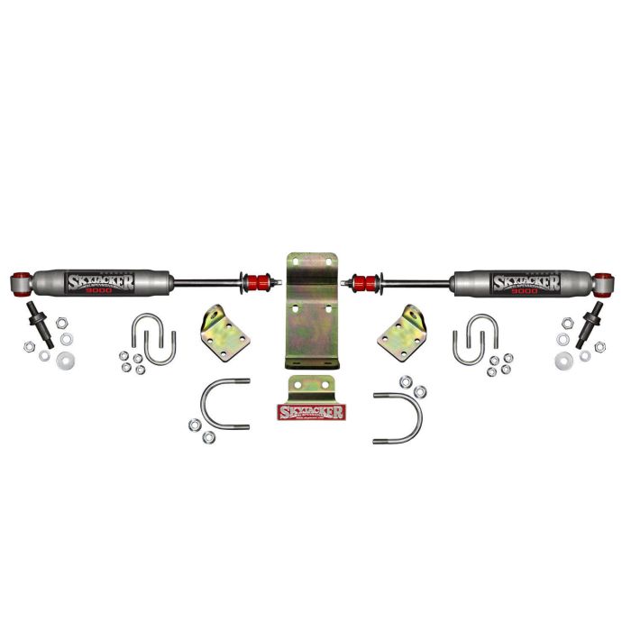 Skyjacker 9208 Silver 9000 Dual Stabilizer Kit for 18-19 Jeep Wrangler JL