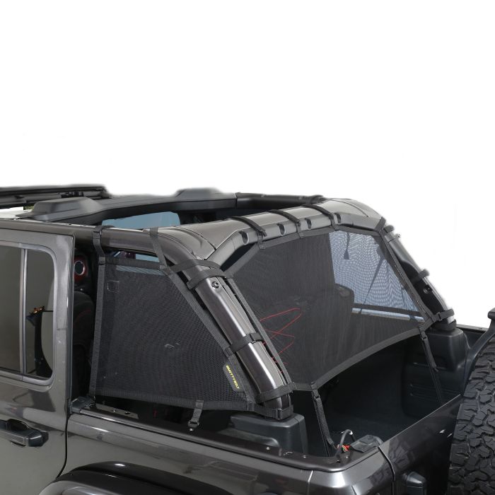 Smittybilt 97501 Cloak Mesh Sides & Rear for 18-20 Jeep Wrangler Unlimited JL 4 Door