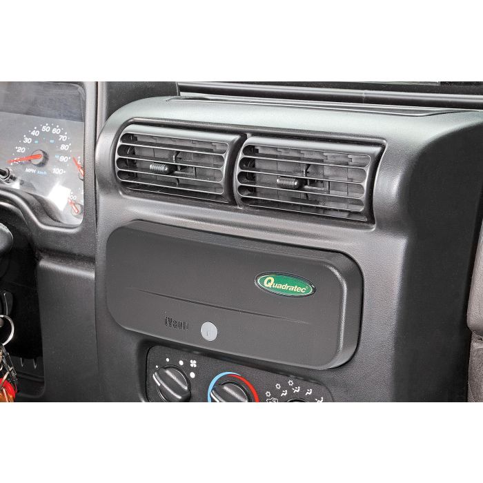 Sony  DSX-A415BT Stereo Receiver with Quadratec iVault for 03-06 Jeep Wrangler TJ & Unlimited