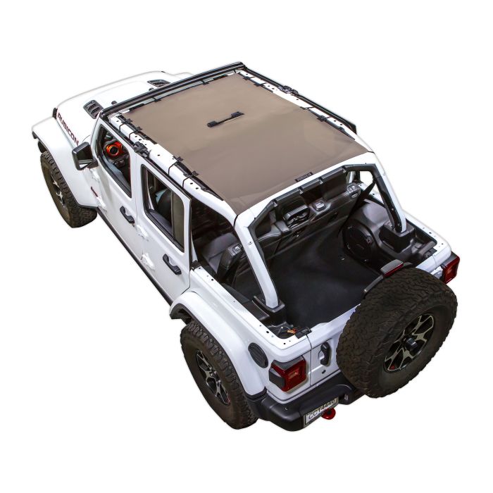 SPIDERWEBSHADE SHADETOP JL 4DR TAN