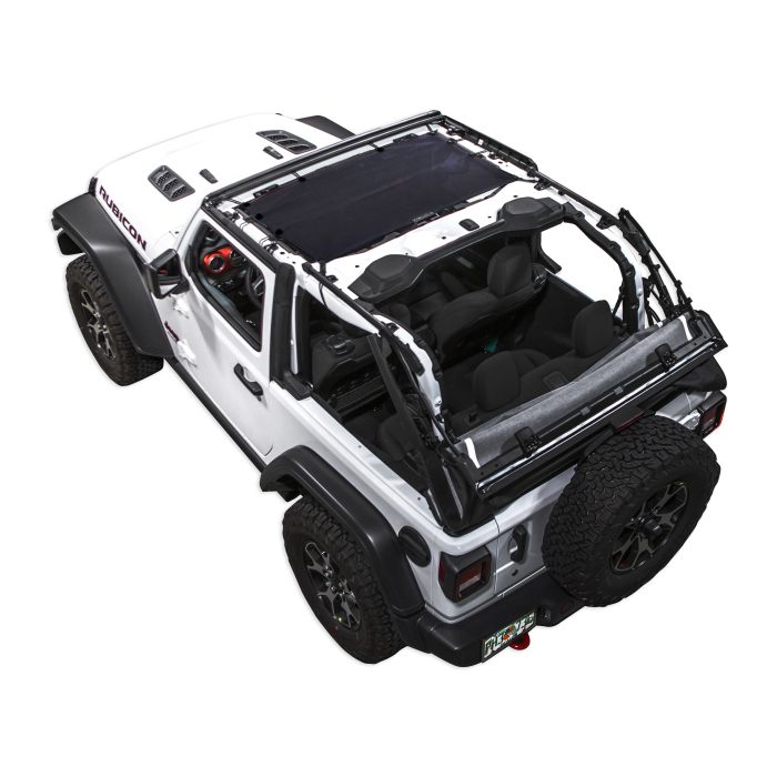 SpiderWebShade  JLKini Top for 18-21 Jeep Wrangler JL 2-Door & Unlimited