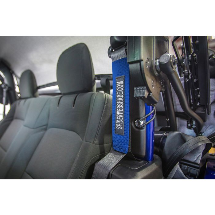 SPIDERWEBSHADE SEATBELT SILENCE JL BLU