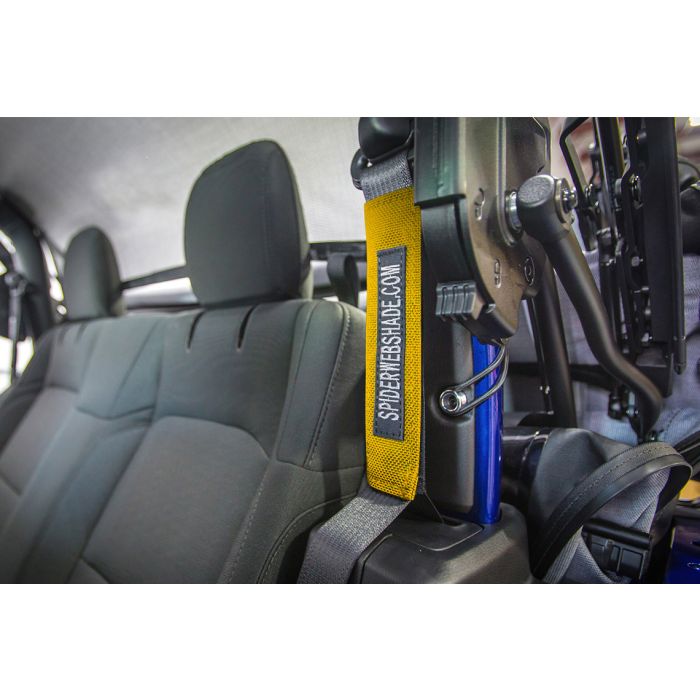 SPIDERWEBSHADE SEATBELT SILENCE JL YLW
