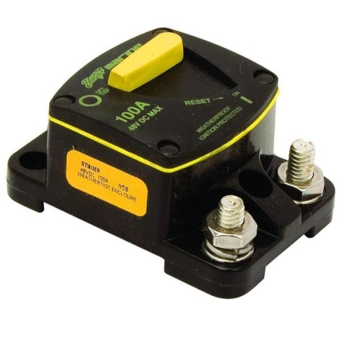 Stinger Off-Road SCBM100 100 Amp Circuit Breaker 