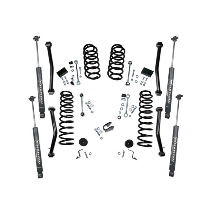 SUPERLIFT 4IN LIFT W/SHADOW SHOCKS JLU  K189