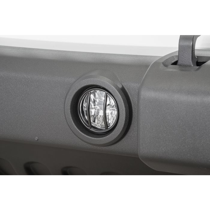 TACTIK  Euro Style Fog Light Guards for 07-18 Jeep Wrangler JK