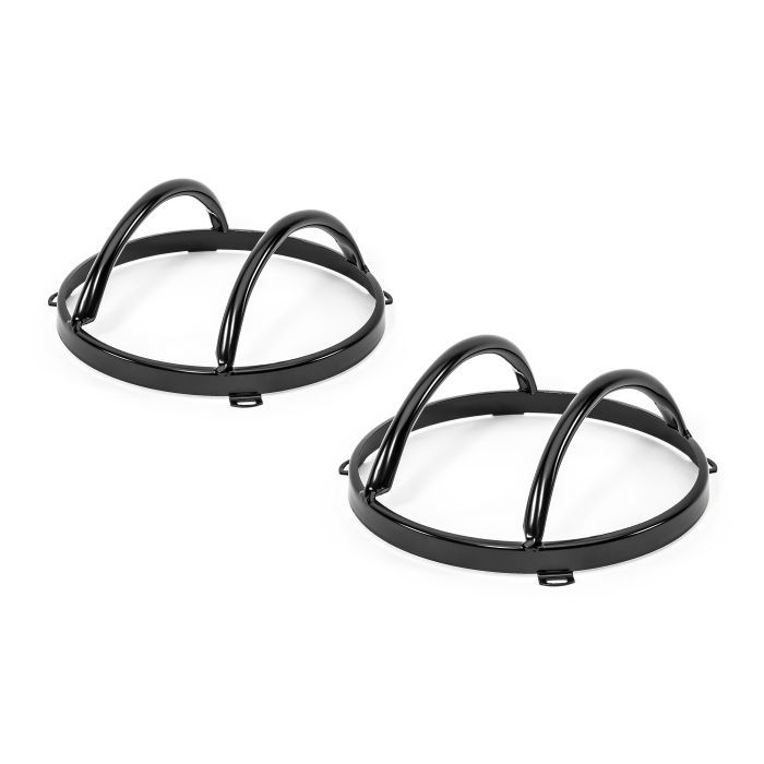 TACTIK  Euro Style Headlight Guards for 07-18 Jeep Wrangler JK