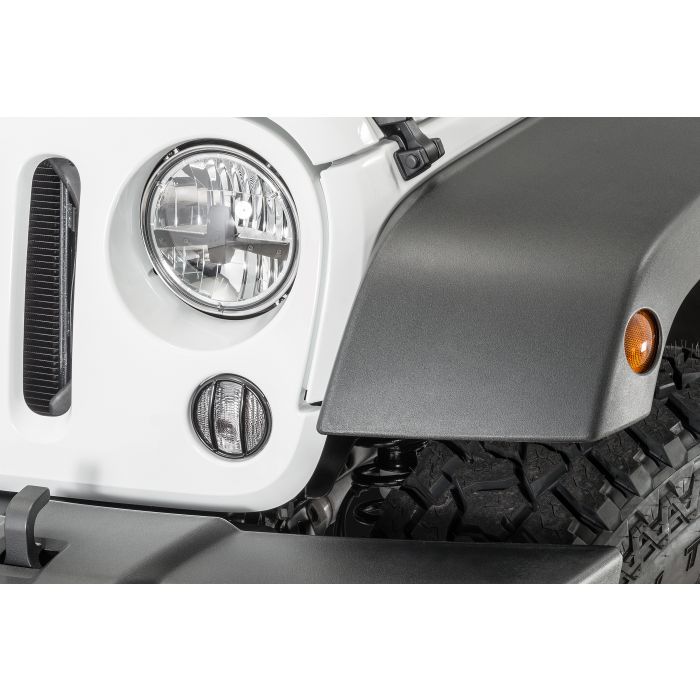 TACTIK  Euro Style Turn Signal Guards for 07-18 Jeep Wrangler JK