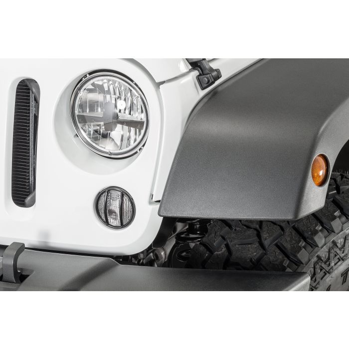 TACTIK  Euro Style Turn Signal Guards for 07-18 Jeep Wrangler JK