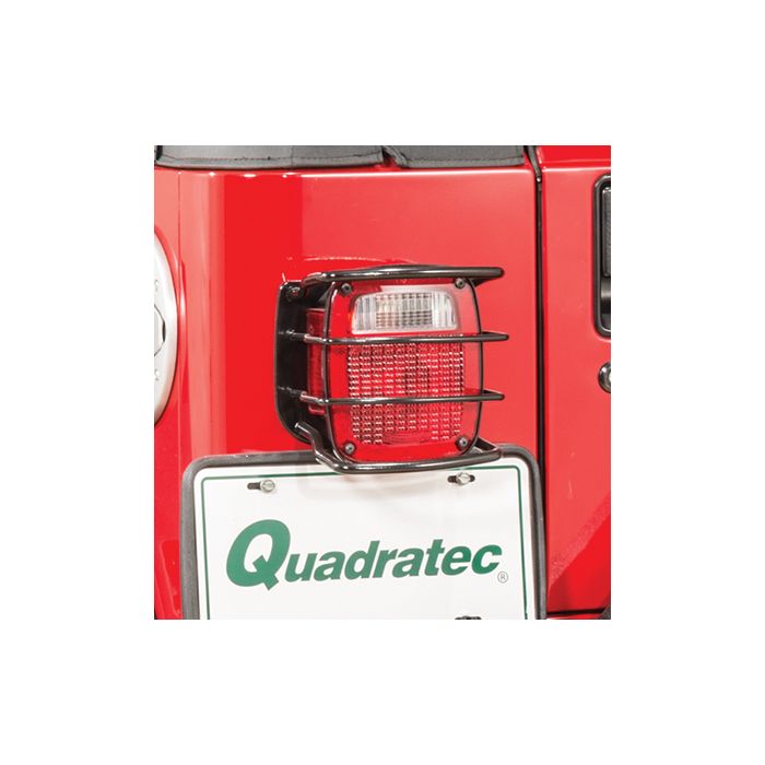 Smittybilt  Rear Euro Tail Light Guards for 76-06 Jeep CJ-5, CJ-7, CJ-8 Scrambler, Wrangler YJ, TJ & Unlimited