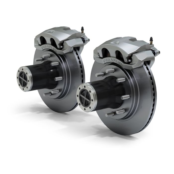 Teraflex  Front Full Float 8-Lug Locking Hub Conversion Kit with Big Brake Conversion for 07-18 Jeep Wrangler JK