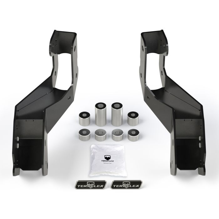 Teraflex 1938125 Front Control Arm Geometry Correction Brackets for 18-19 Jeep Wrangler JL