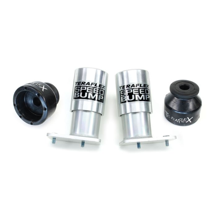Teraflex 1958602 Rear SpeedBumps Bump Stop Kit for 07-18 Jeep Wrangler JK with 6" Lift