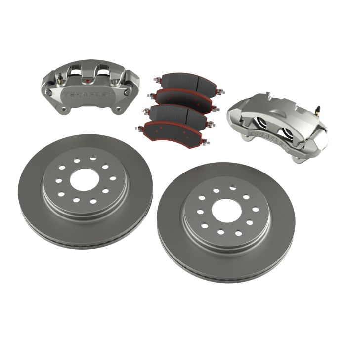 Teraflex 4303400 Front Big Brake Kit for 07-18 Jeep Wrangler JK
