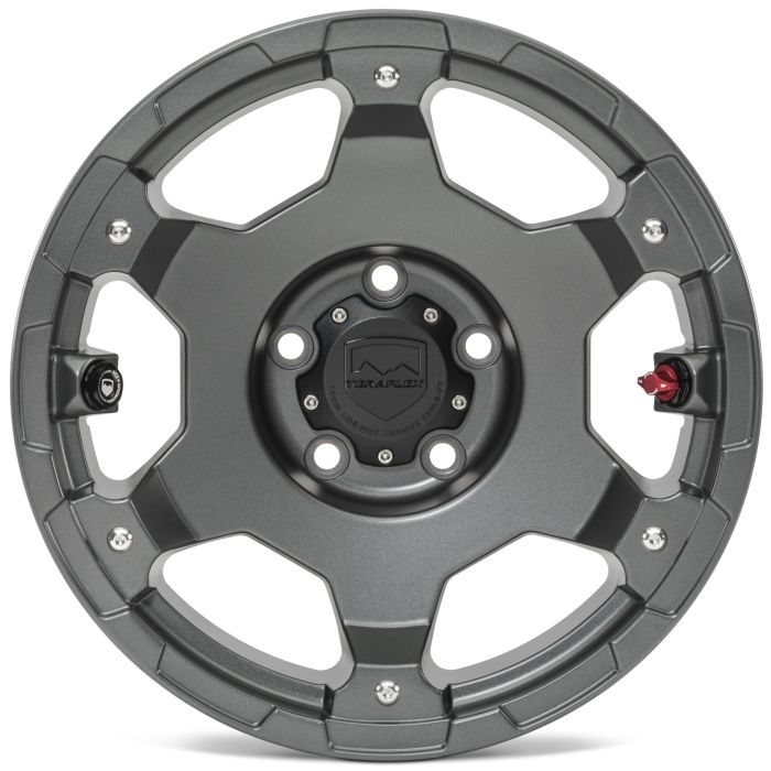 Teraflex  Base Nomad Wheel in Titanium Gray for 07-21 Jeep Wrangler JL, JK & Gladiator JT