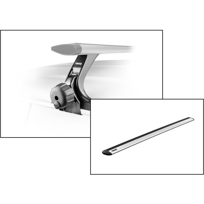 THULE WINGBAR EVO 150 RACK ALUM JK JL   92025 5043