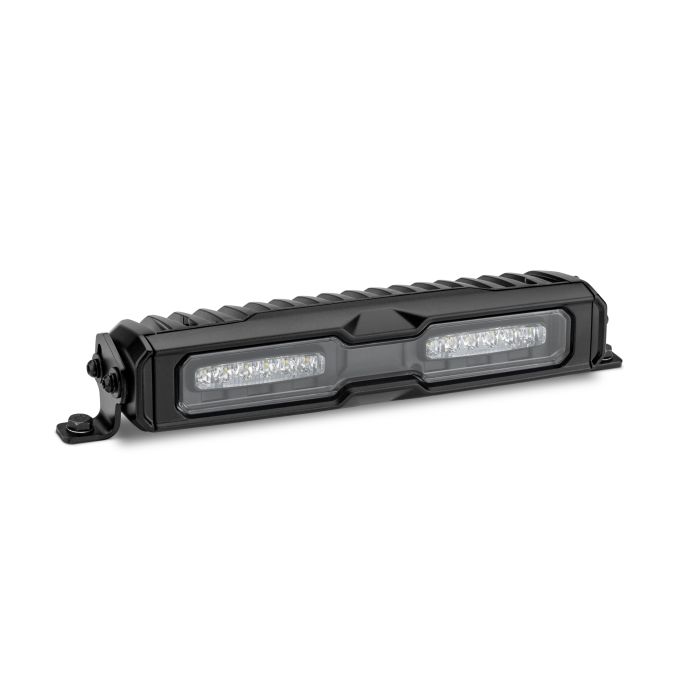 V12 Light Bar, 12V, 4300 eLumens, Black Reflector, with fog lens kit, 12"