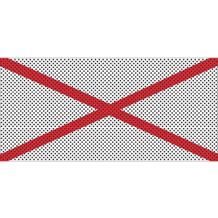 UTS JL ALABAMA FLAG GRILL INSERT WITH TRAIL CAMERA