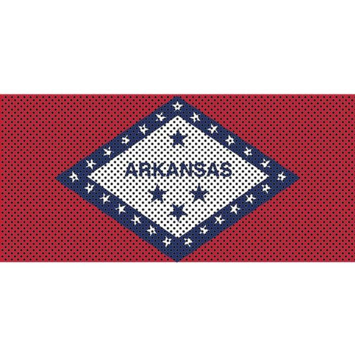 UTS JK ARKANSAS FLAG GRILL INSERT