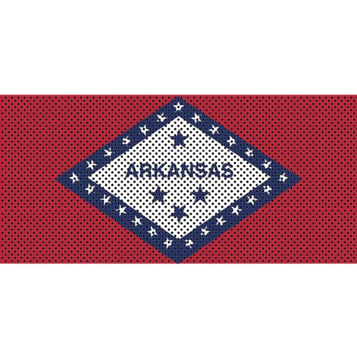 UTS JK ARKANSAS FLAG GRILL INSERT