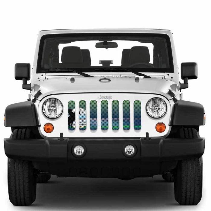 Under The Sun Inserts  Endless Summer Grille Insert for 07-18 Jeep Wrangler JK