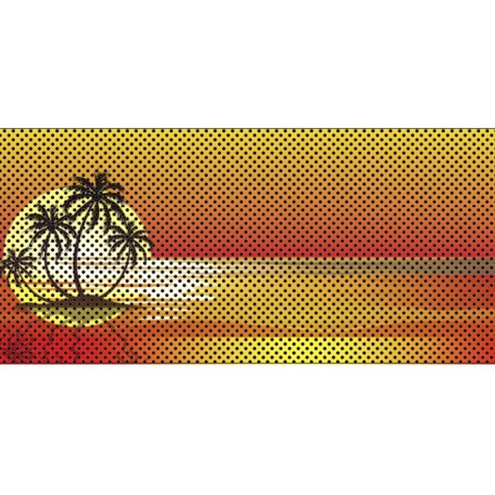 UTS JK END SUM ORANGE PALM TREE INSERT