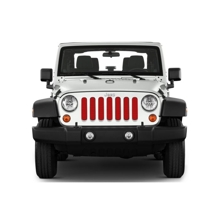 UTS JL FLAME RED GRILL INSERT WITH TRAIL CAMERA