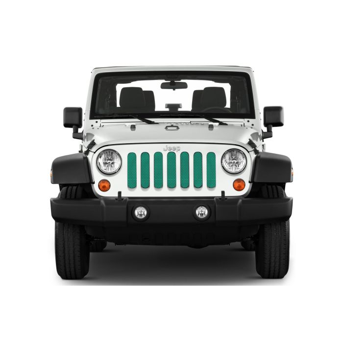 UTS JK FOREST GREEN PEARL GRILL INSERT