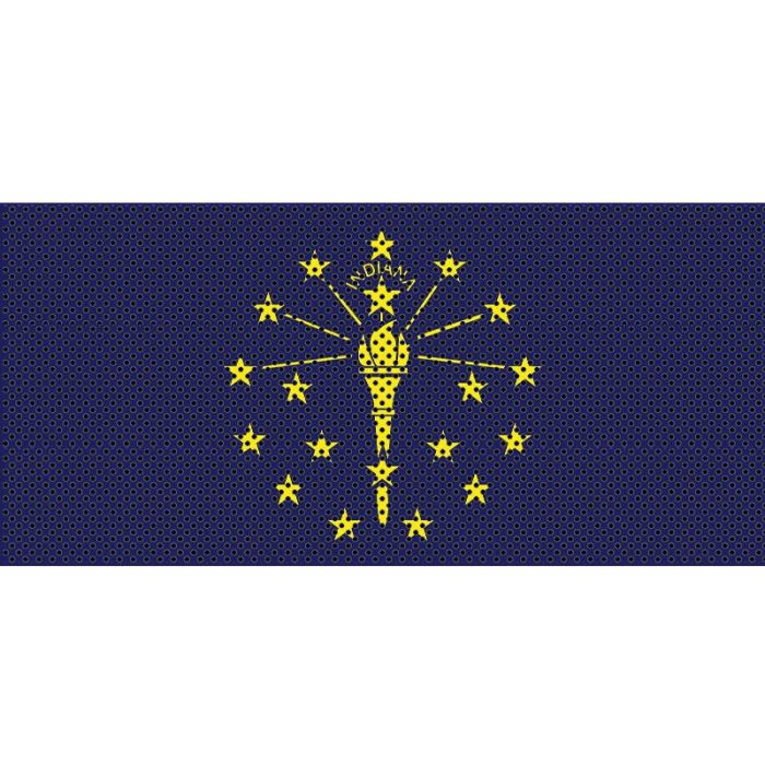 UTS JK INDIANA FLAG GRILL INSERT