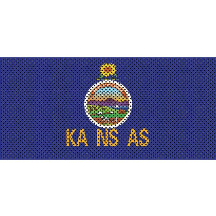 UTS JL KANSAS FLAG GRILL INSERT