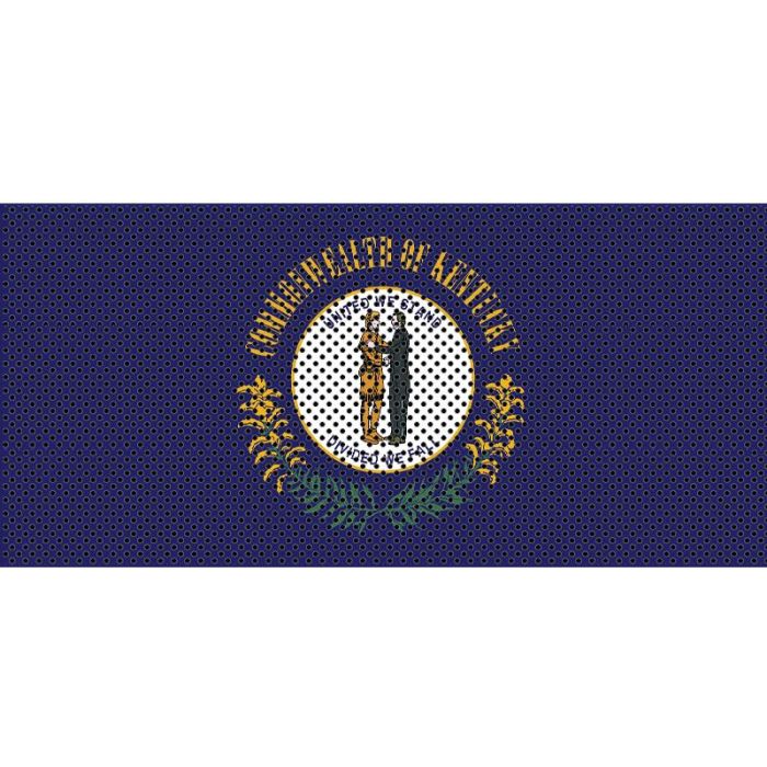 UTS JK KENTUCKY FLAG GRILL INSERT