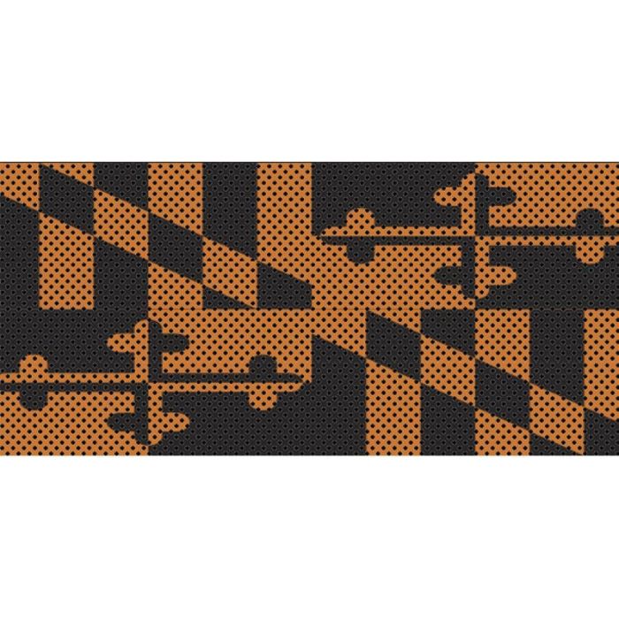 UTS JK MARYLAND ORANGE GRILL INSERT