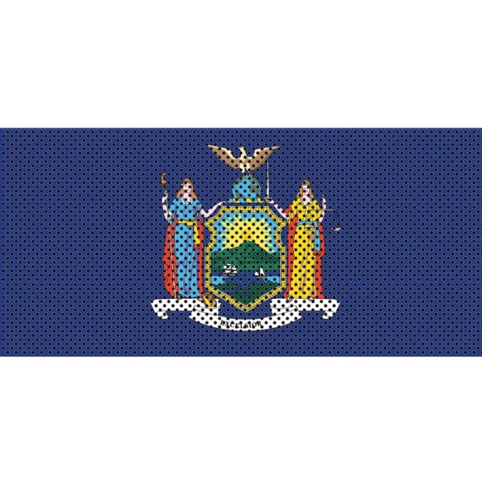 UTS JK NEW YORK FLAG GRILL INSERT