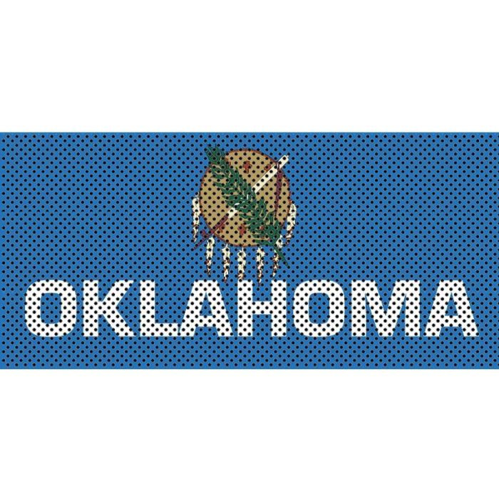 UTS JK OKLAHOMA FLAG GRILL INSERT