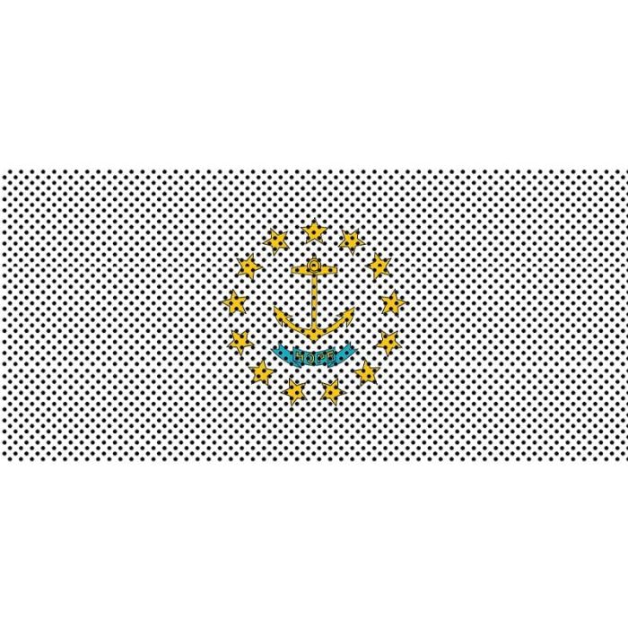 UTS JK RHODE ISLAND FLAG GRILL INSERT