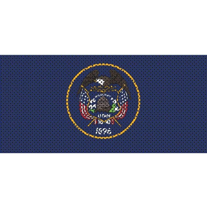 UTS JK UTAH FLAG GRILL INSERT