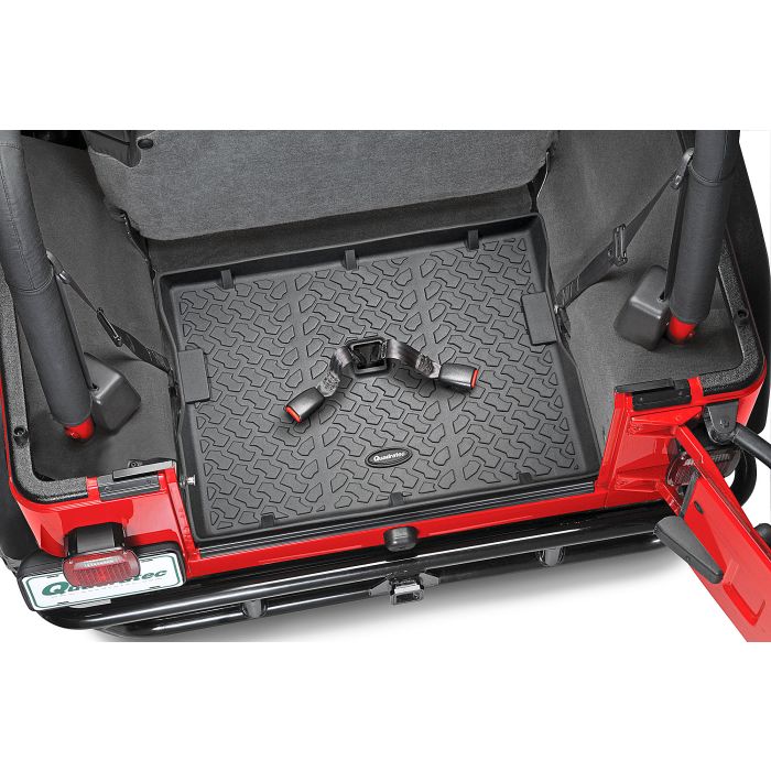 Quadratec  Ultimate All Weather Rear Cargo Liner for 76-06 Jeep Wrangler YJ, TJ & CJ7