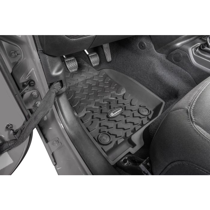 Quadratec  Ultimate All Weather Floor Liner Triple Combo Kit for 18-24 Jeep Wrangler JL 2-Door