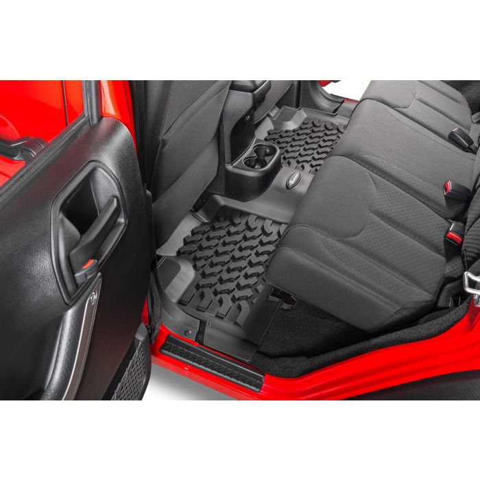 Quadratec  Ultimate All Weather Rear Floor Liner for 07-18 Jeep Wrangler Unlimited JK 4 Door