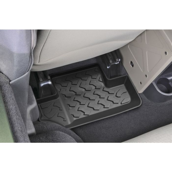 Quadratec  Ultimate All Weather Rear Floor Liners for 07-18 Jeep Wrangler JK 2 Door