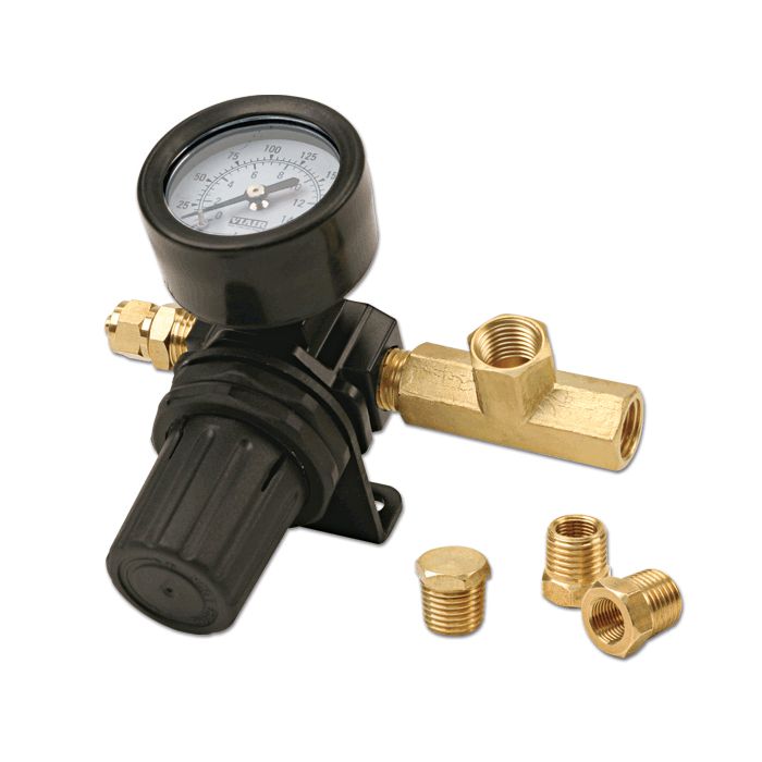 Viair 90150 Inline Pressure Regulator with Mounting Bracket