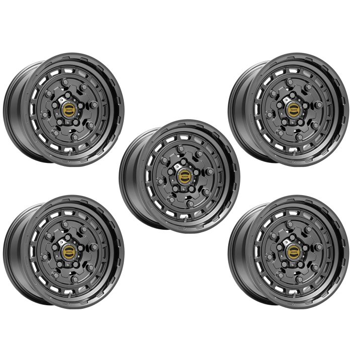 WARN JACKHAMMER GUN 17X8.5 5X5 4.72BS SET OF 5